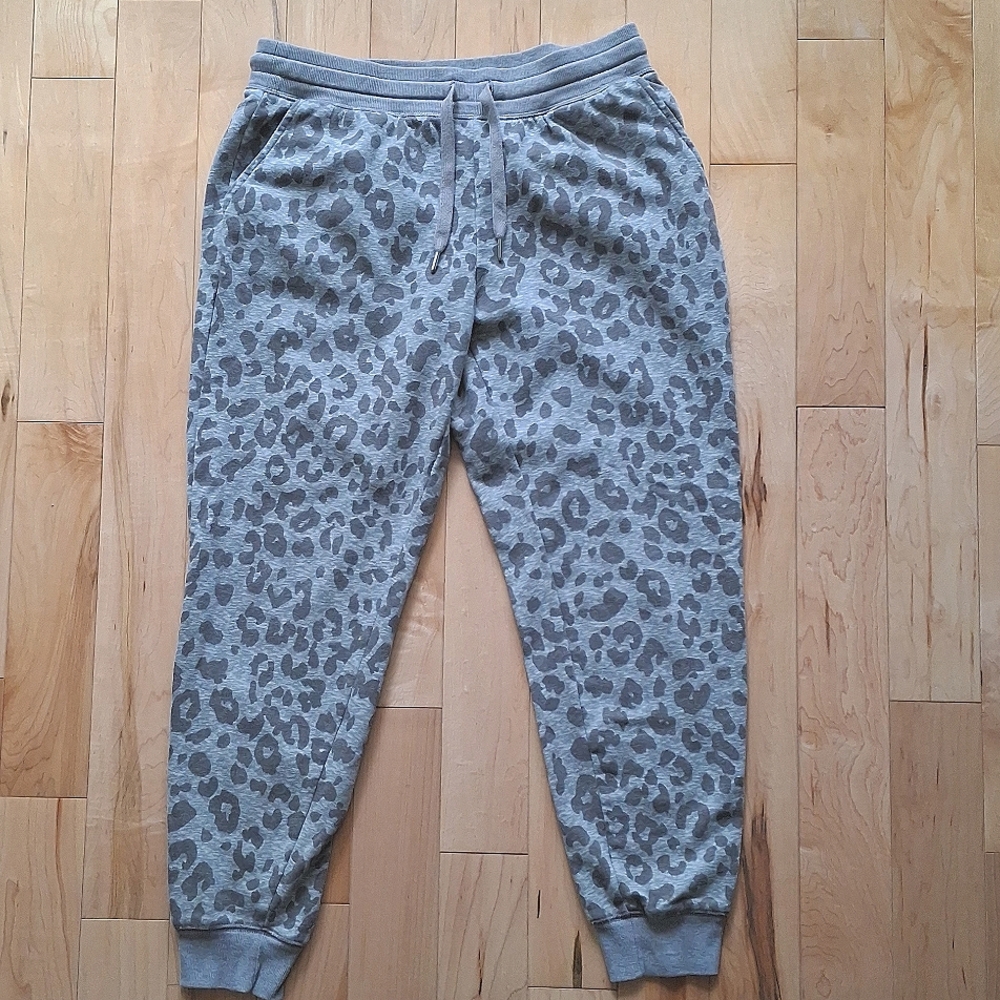 Leopard Track Pants